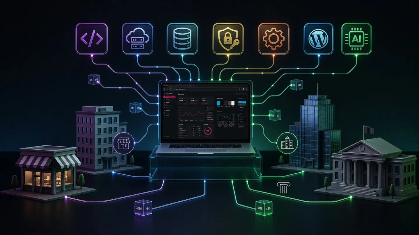 Technology stack and service sectors